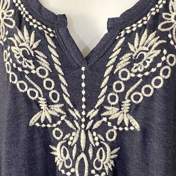 Lucky Brand Embroidered Shift Dress - Picture 5 of 8